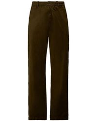 C.P. Company - Elasticated-Waist Belt-Loop Trousers - Lyst