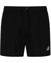 K-Way - Short De Bain Le Vrai Olivier - Lyst