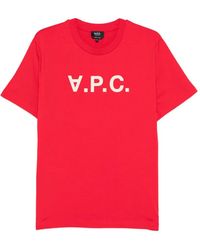 A.P.C. - Grand Vpc T-Shirt - Lyst