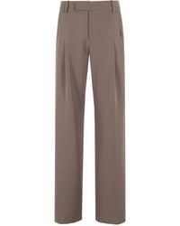 FEDERICA TOSI - Pleated-Front Trousers - Lyst