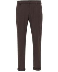 Dondup - Broek Met Logodetail En Knopen - Lyst