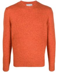 Ballantyne - Choker Ribbed Knit Jumper - Lyst