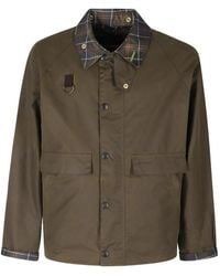 Barbour - Veste Icons Spey Cirée - Lyst