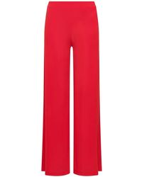 Maliparmi - Jersey Straight-Leg Trousers - Lyst
