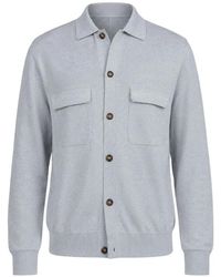 Eleventy - Button-Up Chest-Pocket Shirt - Lyst