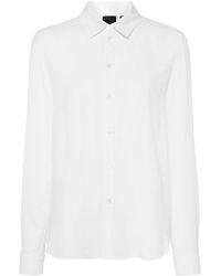 PINKO - New Nora Crepe De Chine Shirt - Lyst