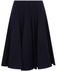 Bottega Veneta - Wool Pleated Skirt - Lyst