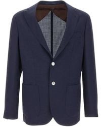 Barba Napoli - Button Blazer - Lyst