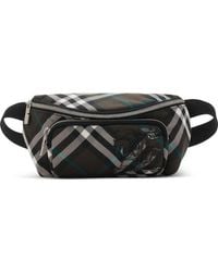 Burberry - チェック ベルトバッグ - Lyst