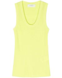 Lisa Yang - Ribbed-knit Cashmere Tank Top - Lyst