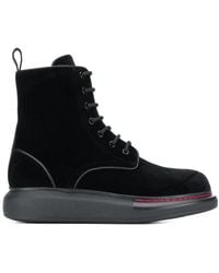 McQueen - Oversized Sole Boots - Lyst