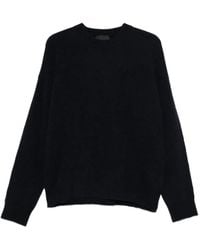 Roberto Collina - Brushed-Effect Jumper - Lyst