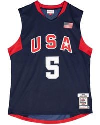 Mitchell & Ness - "Nba Usa 2008 Jason Kidd" Basketbal Jerseys - Lyst