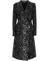Tagliatore - Leopard-Print Coat - Lyst