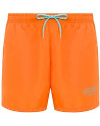 Moschino - Zwembroek Met Logoprint - Lyst