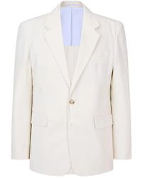 MAN ON THE BOON. - Essential Cotton Single-Breasted Blazer - Lyst