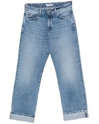 ICON DENIM - Faded Turn-Up Jeans - Lyst