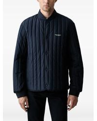 ARMANI EXCHANGE - Doudoune À Logo Imprimé - Lyst