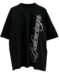 Balenciaga - Logo-detail T-shirt - Lyst