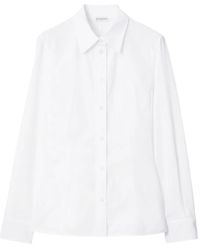 Burberry - T-Shirt Mit Equestrian Knight-Motiv - Lyst