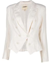 L'Agence - Emerson Gestructureerde Blazer - Lyst