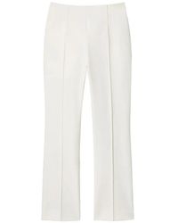 Lafayette 148 New York - Pressed-Crease Cropped Trousers - Lyst
