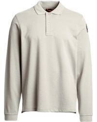 Parajumpers - Logo-Patch Polo Shirt - Lyst