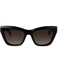 Longchamp - Geometric-Frame Sunglasses - Lyst