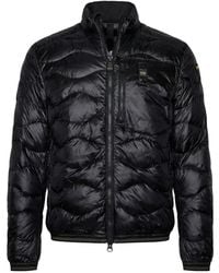 Blauer - Zip Quilted Jacket - Lyst