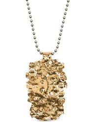 Isabel Marant - Textured Long Necklace - Lyst
