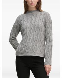 Benetton - Cable-Knit Sweater - Lyst