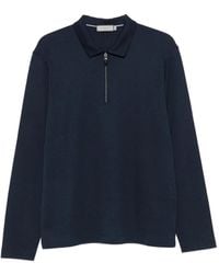 Canali - Trui Met Lange Mouwen En Rits - Lyst