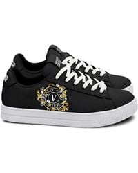 Versace Jeans Couture - Logo-Print Sneakers - Lyst