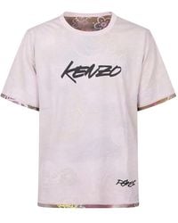 KENZO - X Futura Logo-Print T-Shirt - Lyst
