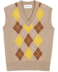 Ami Paris - Top Sin Mangas Con Cuello En V - Lyst