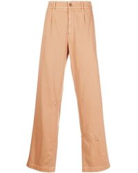 Palm Angels - Ripped-detail Straight-leg Trousers - Lyst