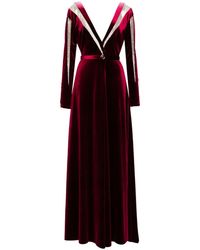 Saiid Kobeisy - Velvet Long Dress - Lyst