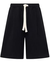 Laneus - Short En Polaire À Poches Plaquées - Lyst