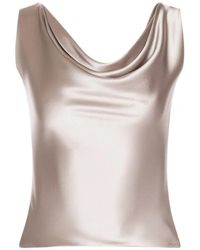 ALEXIA & ANTONIA - Cowl-Neck Blouse - Lyst