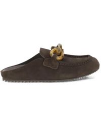 Pedro Garcia - Bilma Chain-Link Mules - Lyst