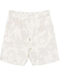 Eleventy - Floral-Print Deck Shorts - Lyst