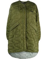 Bimba Y Lola - Logo-patch Quilted Jacket - Lyst