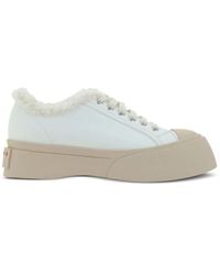 Marni - Sneakers Vrouwenleer Wit - Lyst