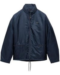 Prada - Removable Hood Raglan Sleeves Jacket - Lyst