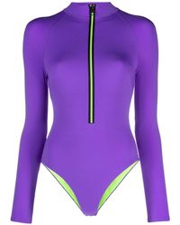 Noire Swimwear - Long-sleeve Swimsuit - Lyst