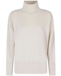Roberto Collina - Ribbed-Knit High-Neck Sweater - Lyst