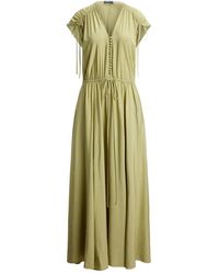 Polo Ralph Lauren - Vネック マキシドレス - Lyst