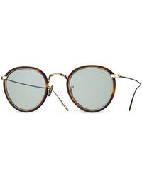 Eyevan 7285 - 717E Round-Frame Sunglasses - Lyst