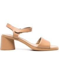 Camper - Kiara Block-heel Leather Sandals - Lyst