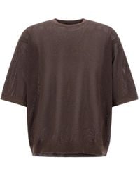 Herno - Crew-Neck T-Shirt - Lyst